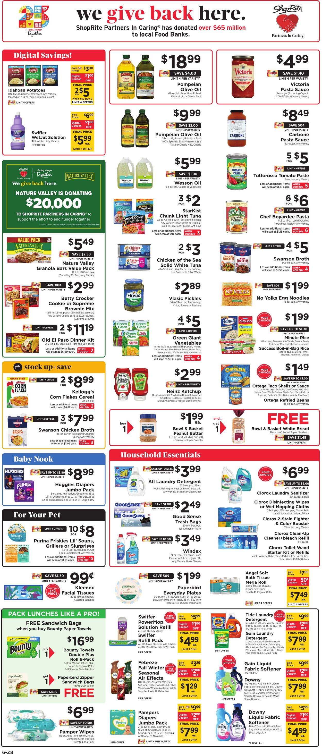 Weekly ad ShopRite 09/18/2025 - 09/25/2025