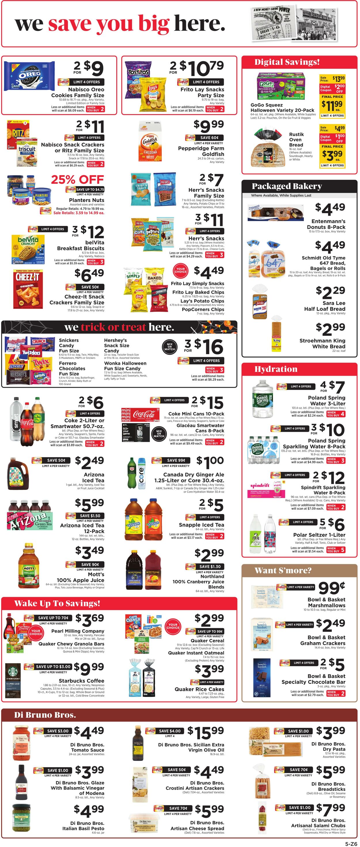 Weekly ad ShopRite 09/18/2025 - 09/27/2025