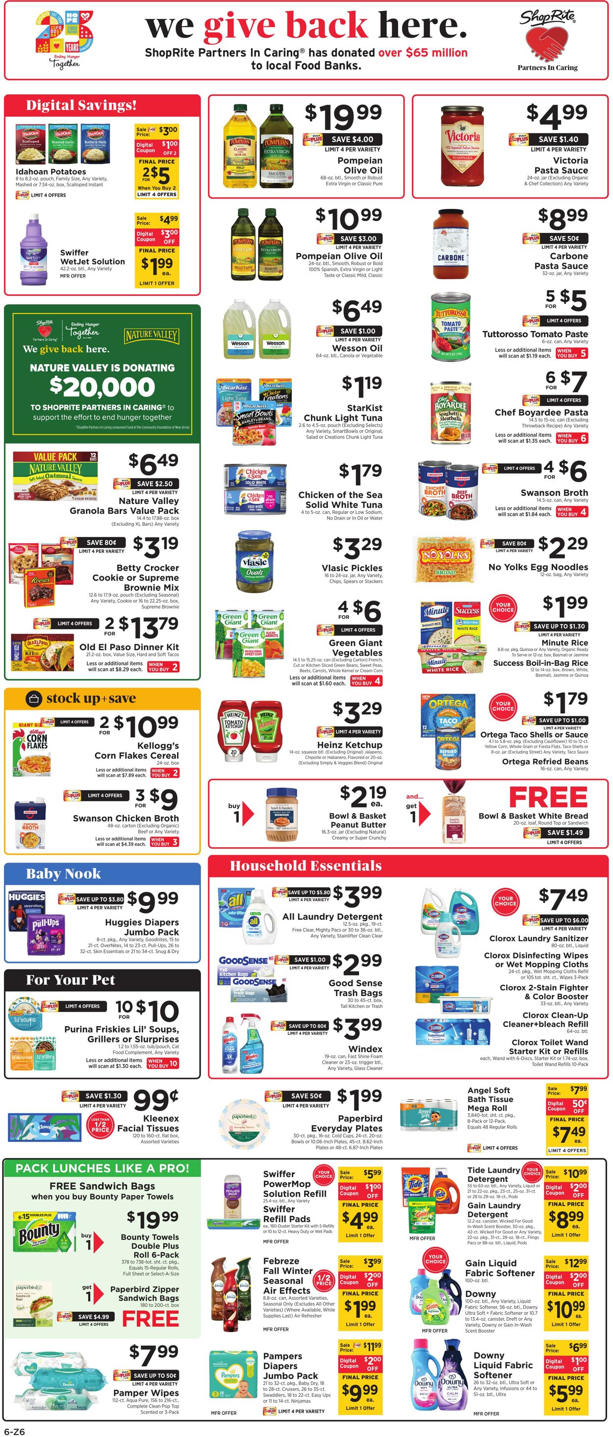 Weekly ad ShopRite 09/18/2025 - 09/27/2025