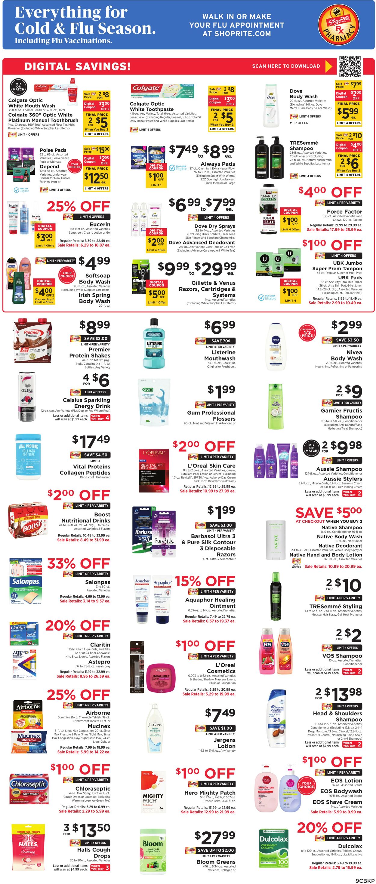 Weekly ad ShopRite 09/25/2025 - 10/02/2025