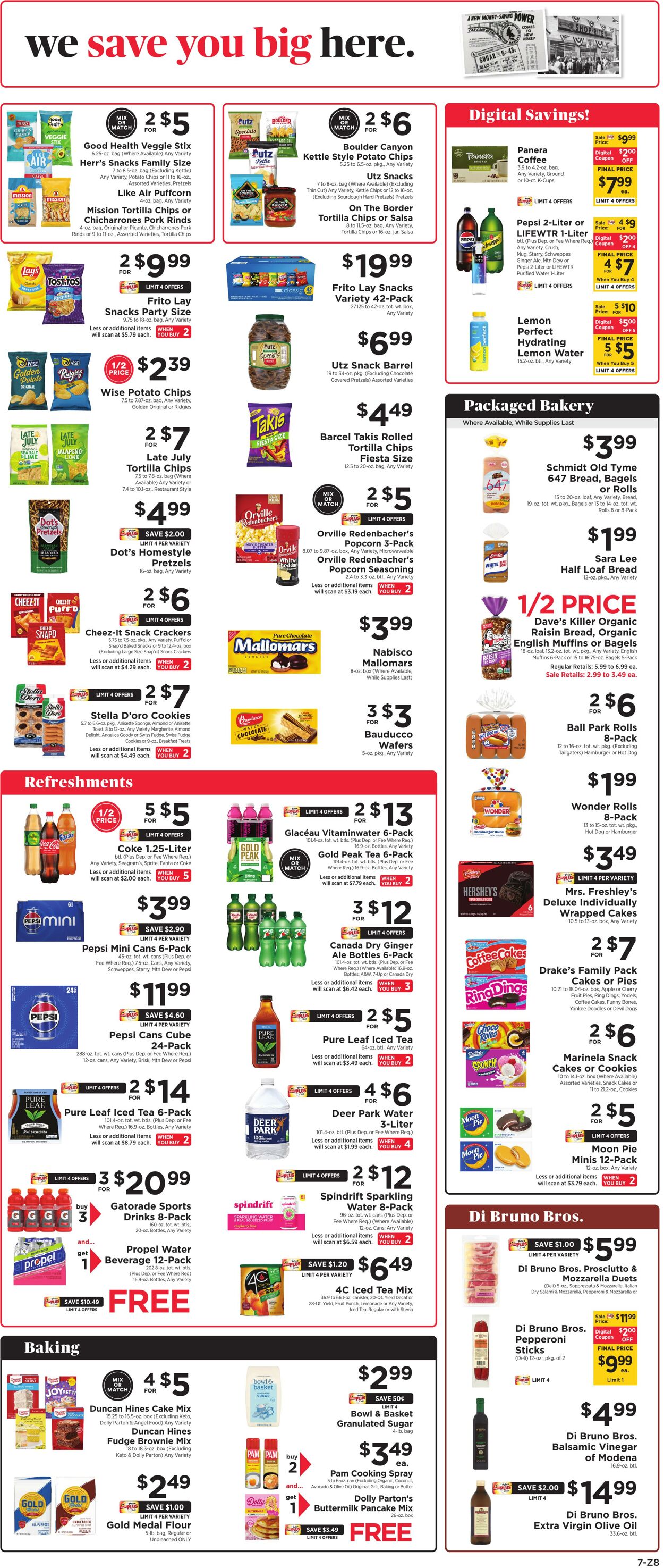 Weekly ad ShopRite 09/25/2025 - 10/02/2025