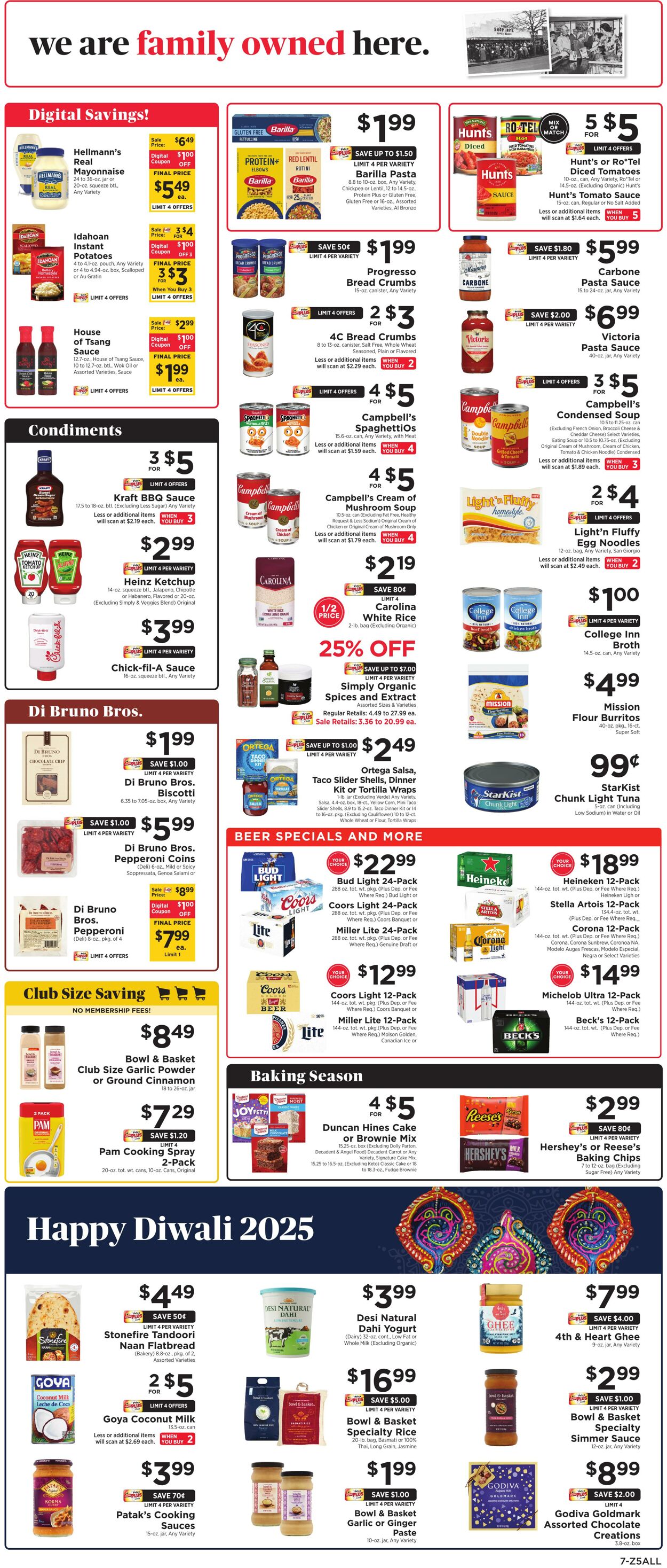 Weekly ad ShopRite 10/09/2025 - 10/18/2025