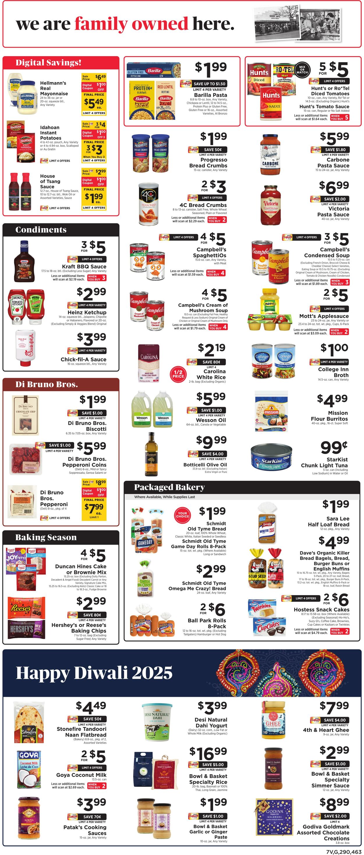 Weekly ad ShopRite 10/09/2025 - 10/18/2025