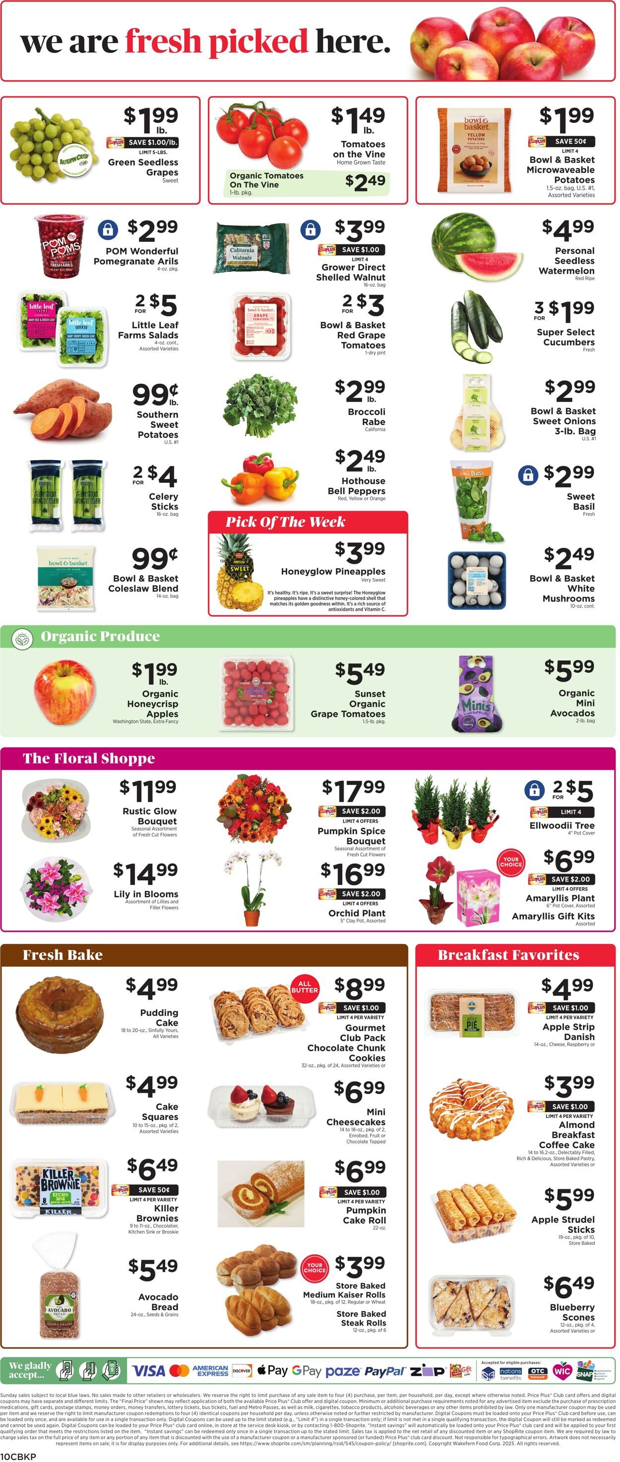 Weekly ad ShopRite 10/30/2025 - 11/06/2025