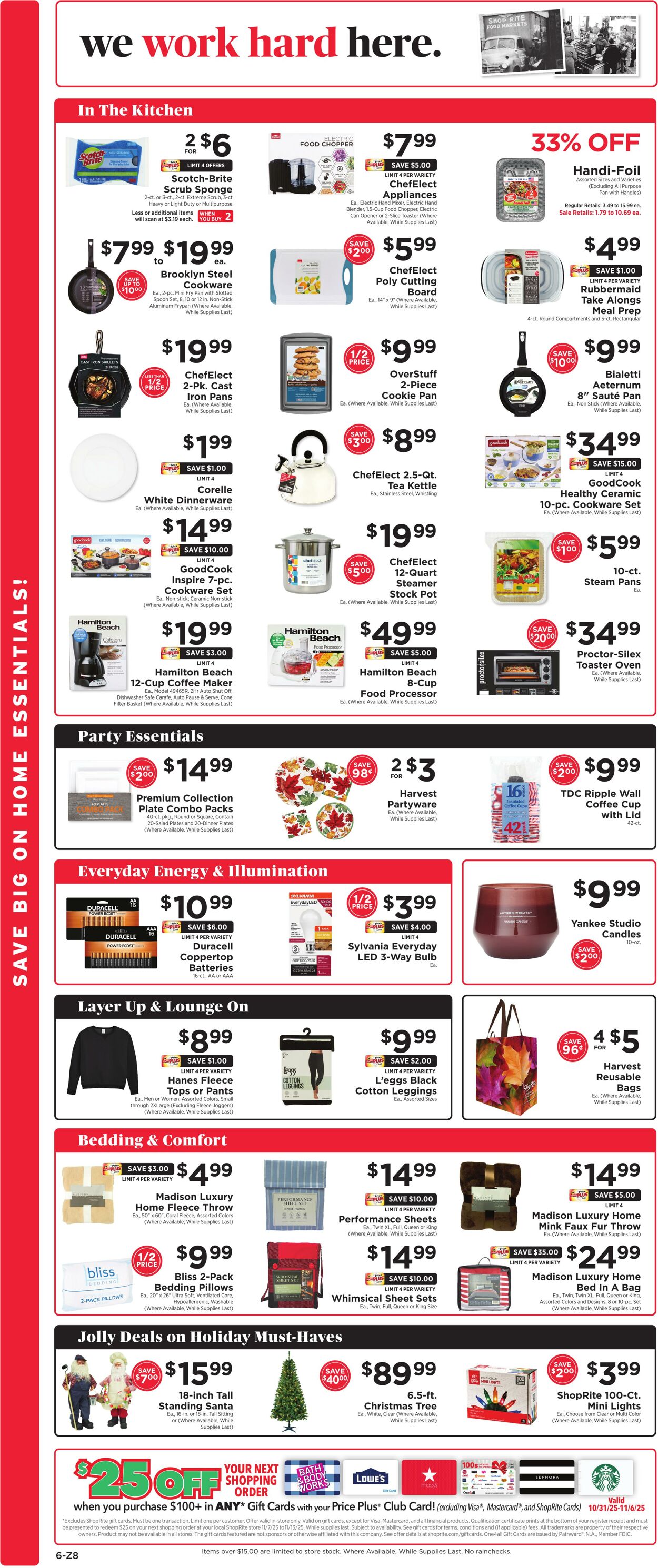 Weekly ad ShopRite 10/30/2025 - 11/06/2025