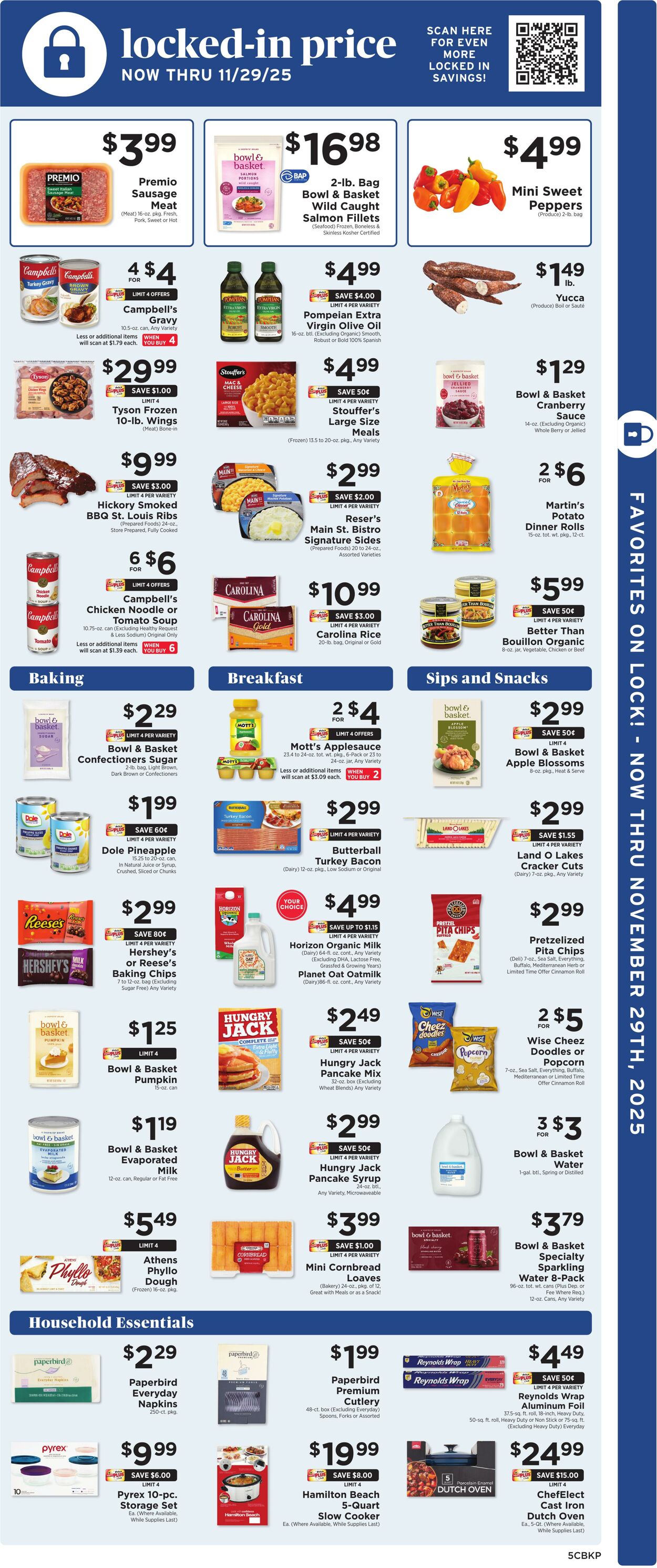 Weekly ad ShopRite 10/30/2025 - 11/06/2025