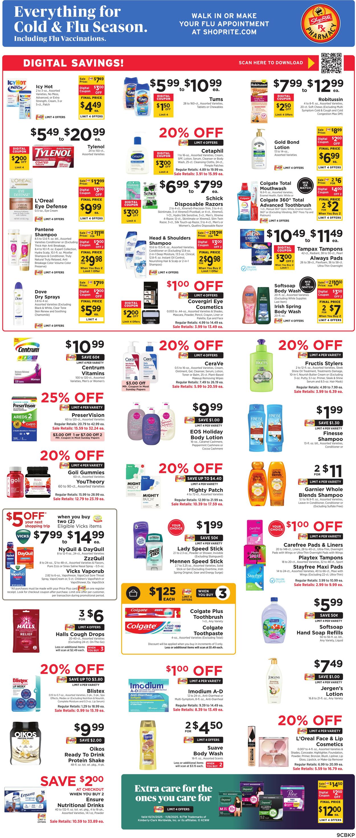 Weekly ad ShopRite 10/30/2025 - 11/06/2025