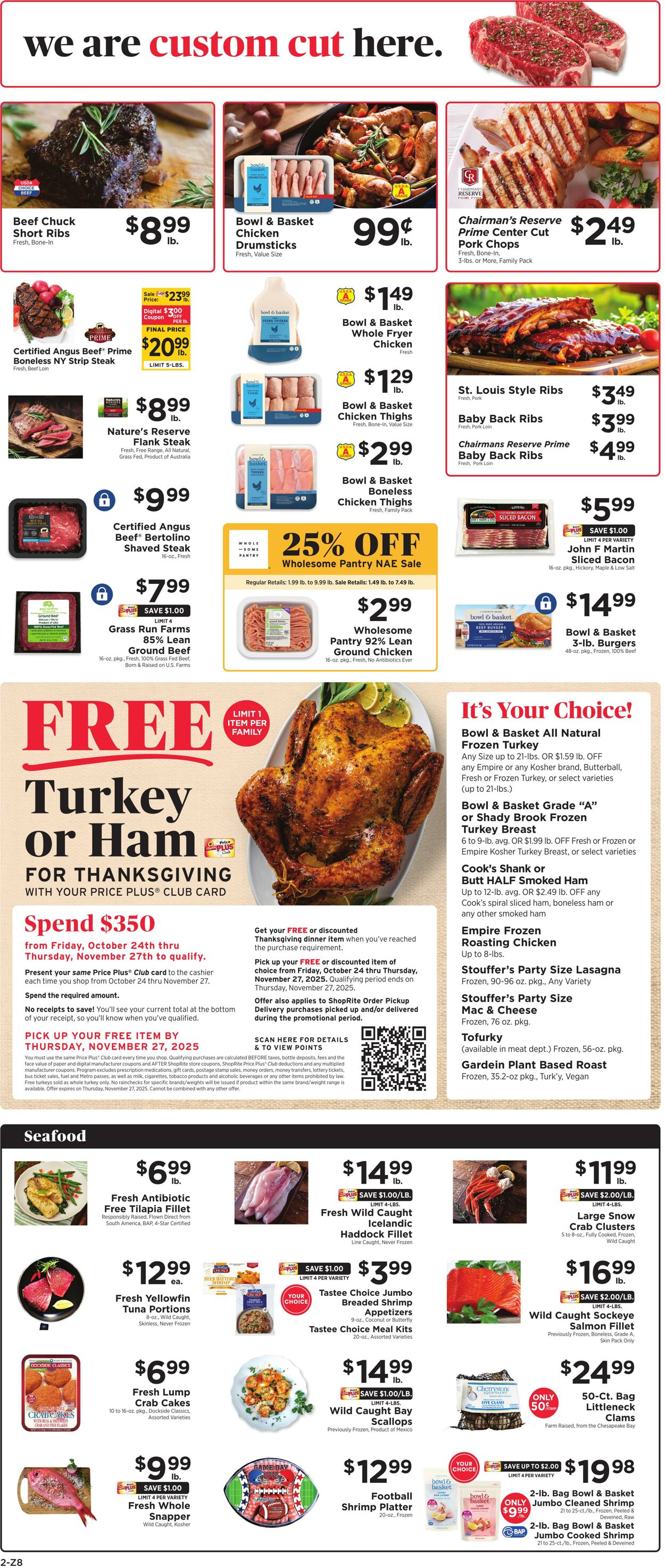 Weekly ad ShopRite 10/30/2025 - 11/06/2025