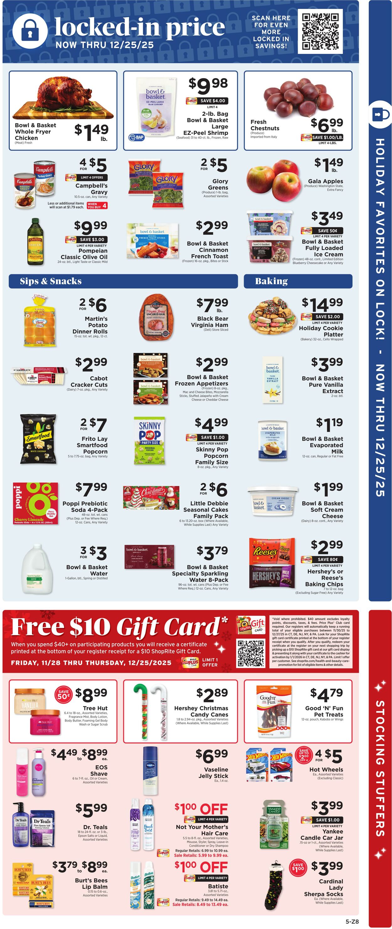 Weekly ad ShopRite 12/04/2025 - 12/11/2025