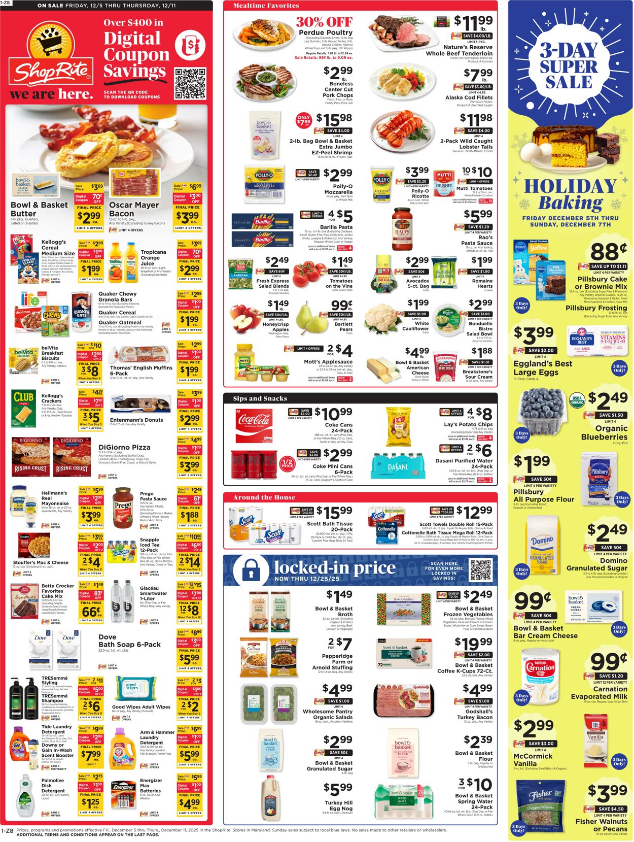 Weekly ad ShopRite 12/04/2025 - 12/11/2025