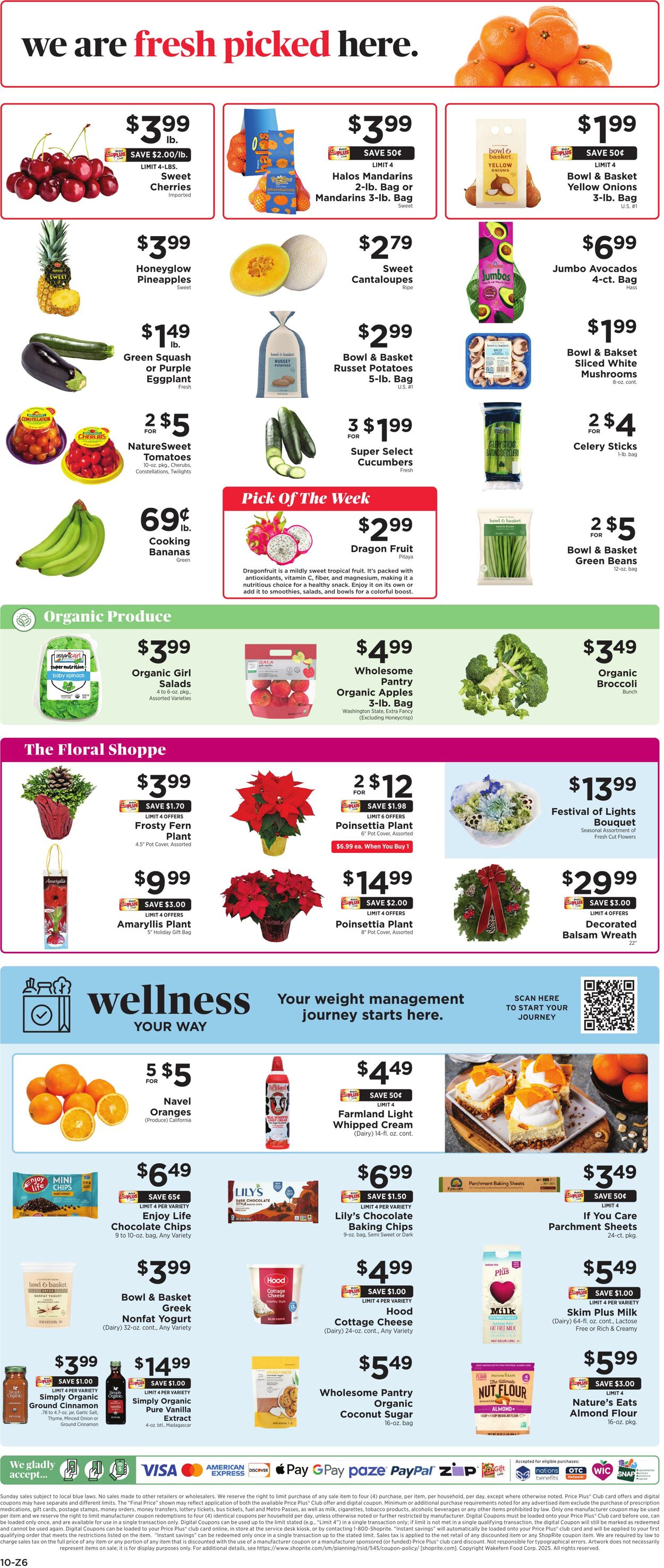 Weekly ad ShopRite 12/04/2025 - 12/13/2025