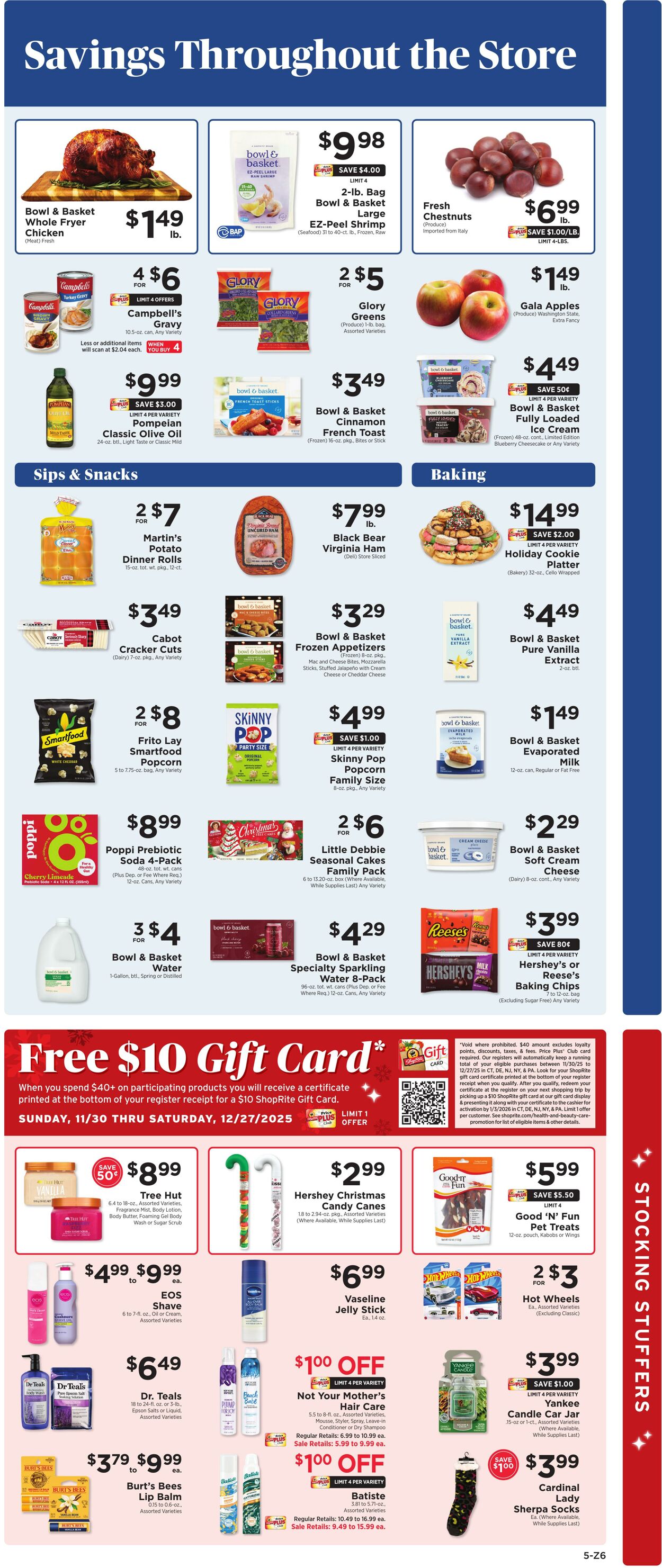 Weekly ad ShopRite 12/04/2025 - 12/13/2025