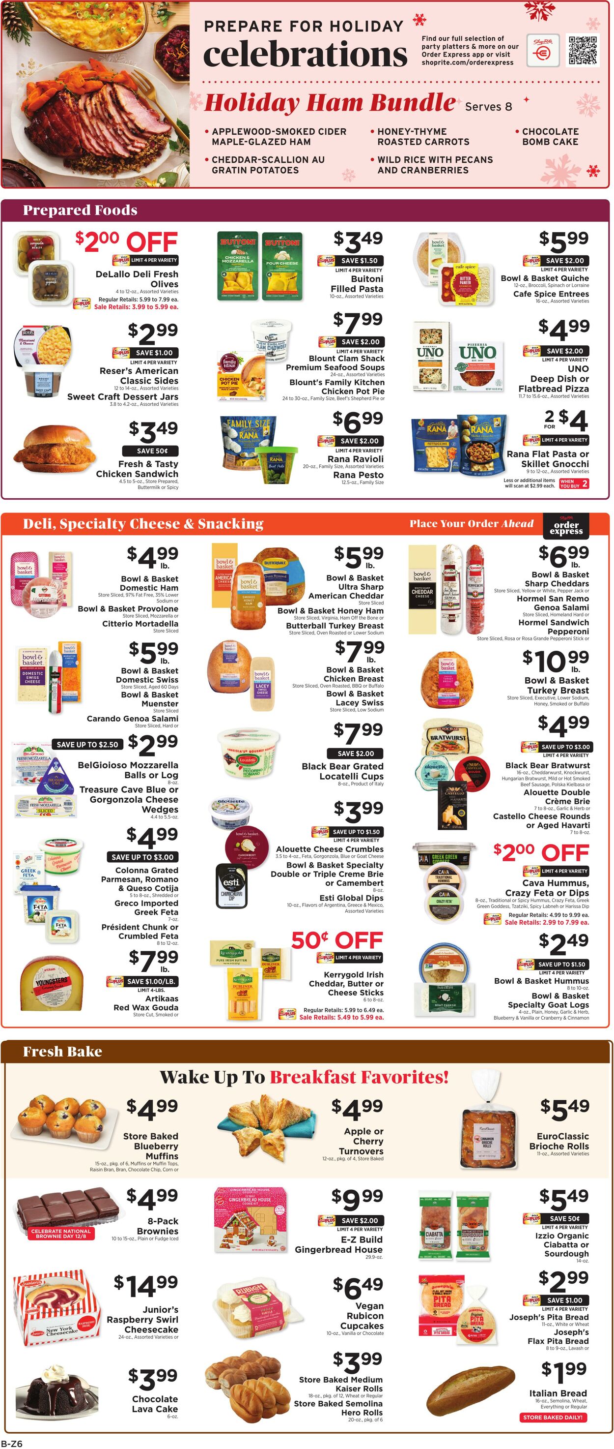 Weekly ad ShopRite 12/04/2025 - 12/13/2025