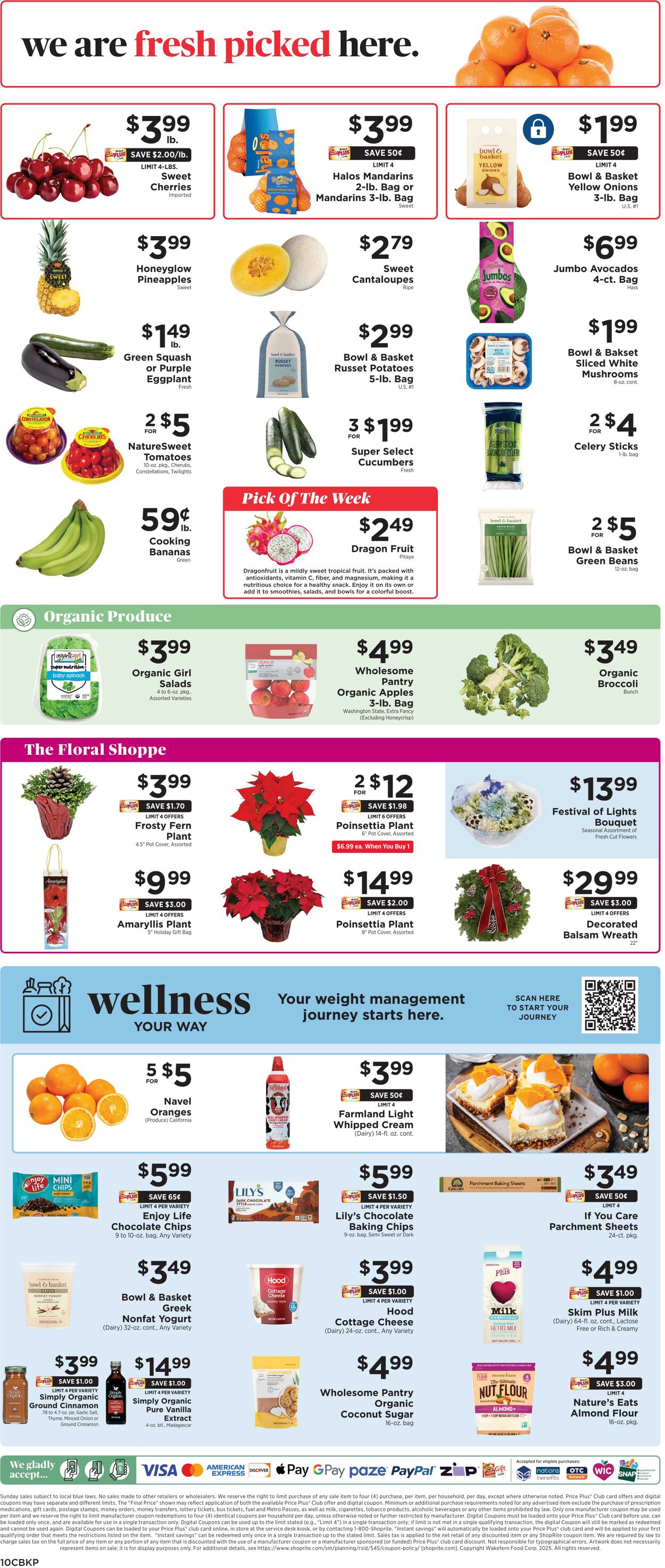 Weekly ad ShopRite 12/04/2025 - 12/13/2025