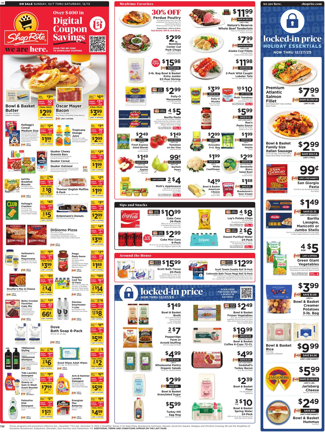 Weekly ad ShopRite 12/04/2025 - 12/13/2025