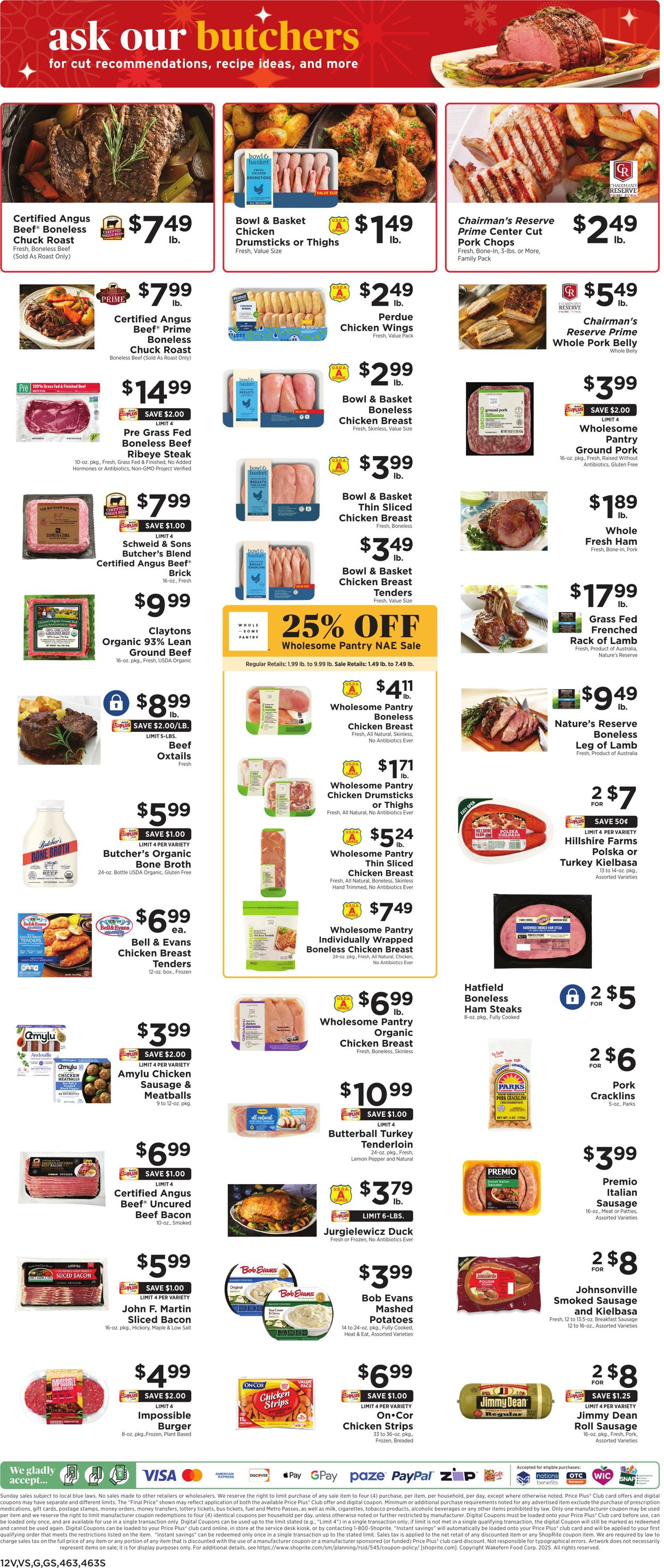 Weekly ad ShopRite 12/11/2025 - 12/20/2025
