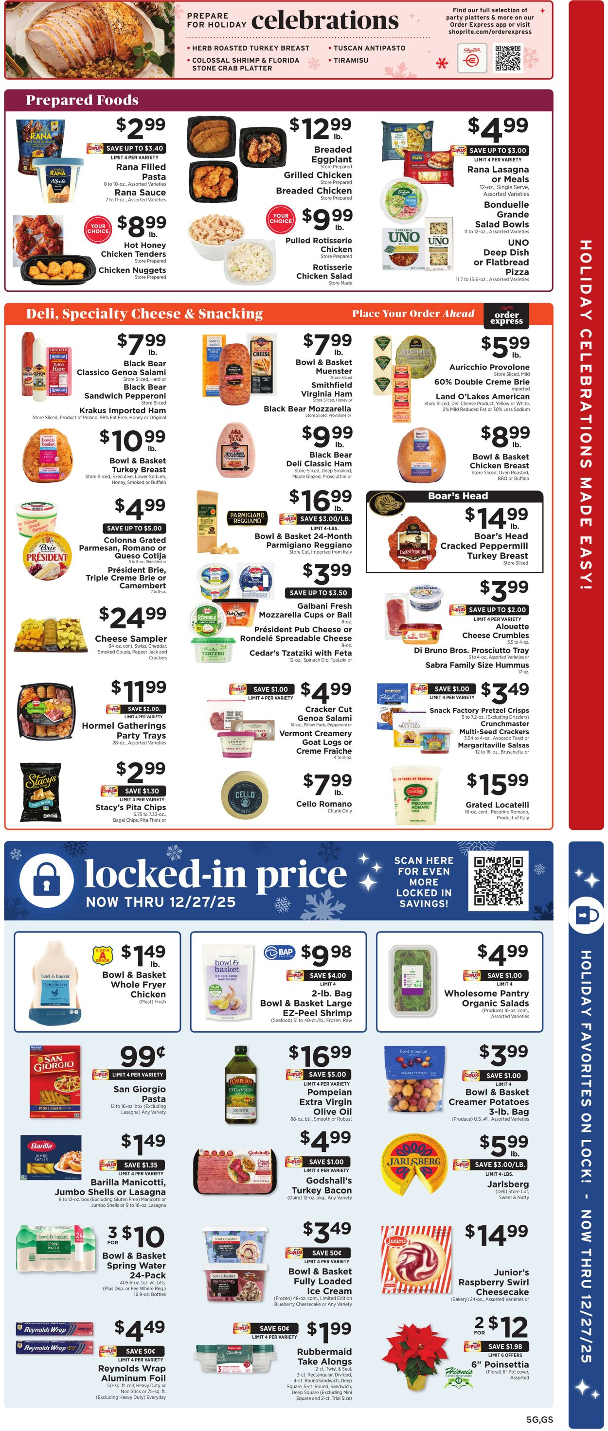 Weekly ad ShopRite 12/11/2025 - 12/20/2025
