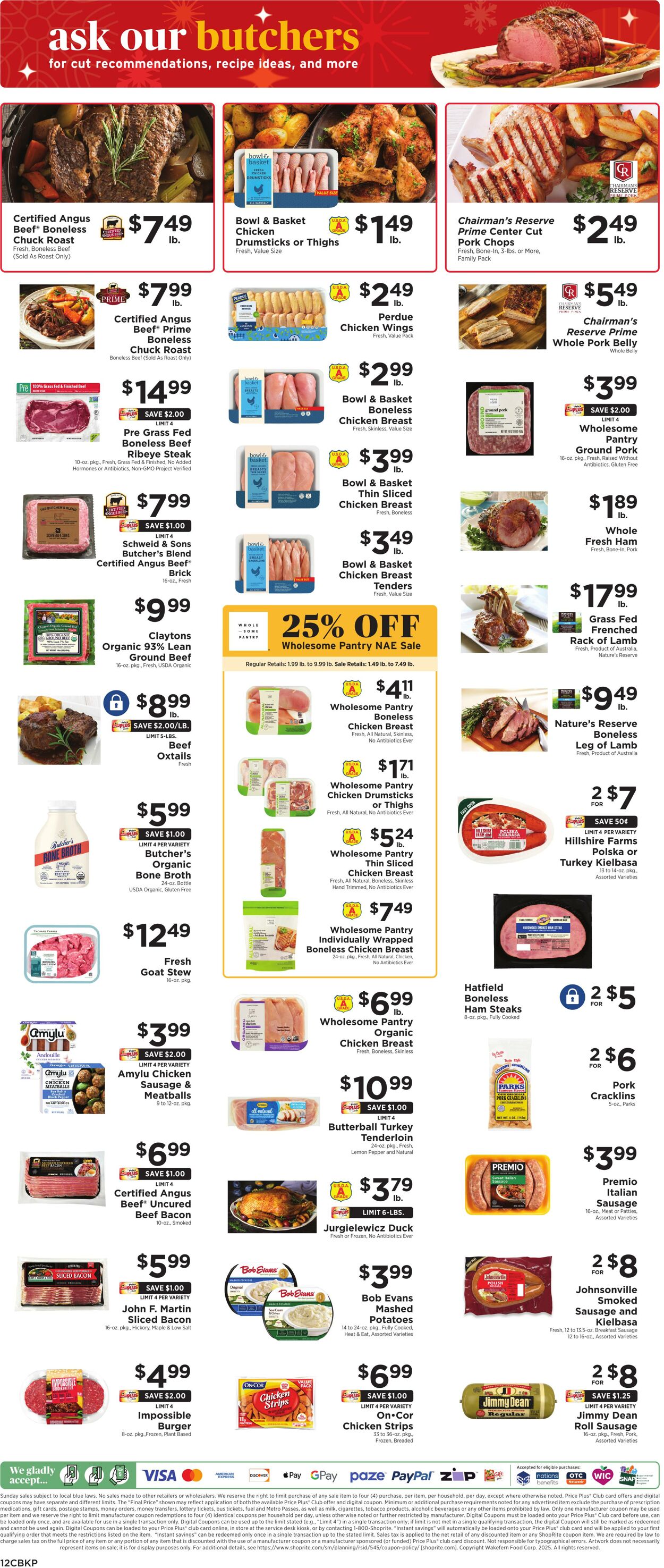 Weekly ad ShopRite 12/11/2025 - 12/20/2025