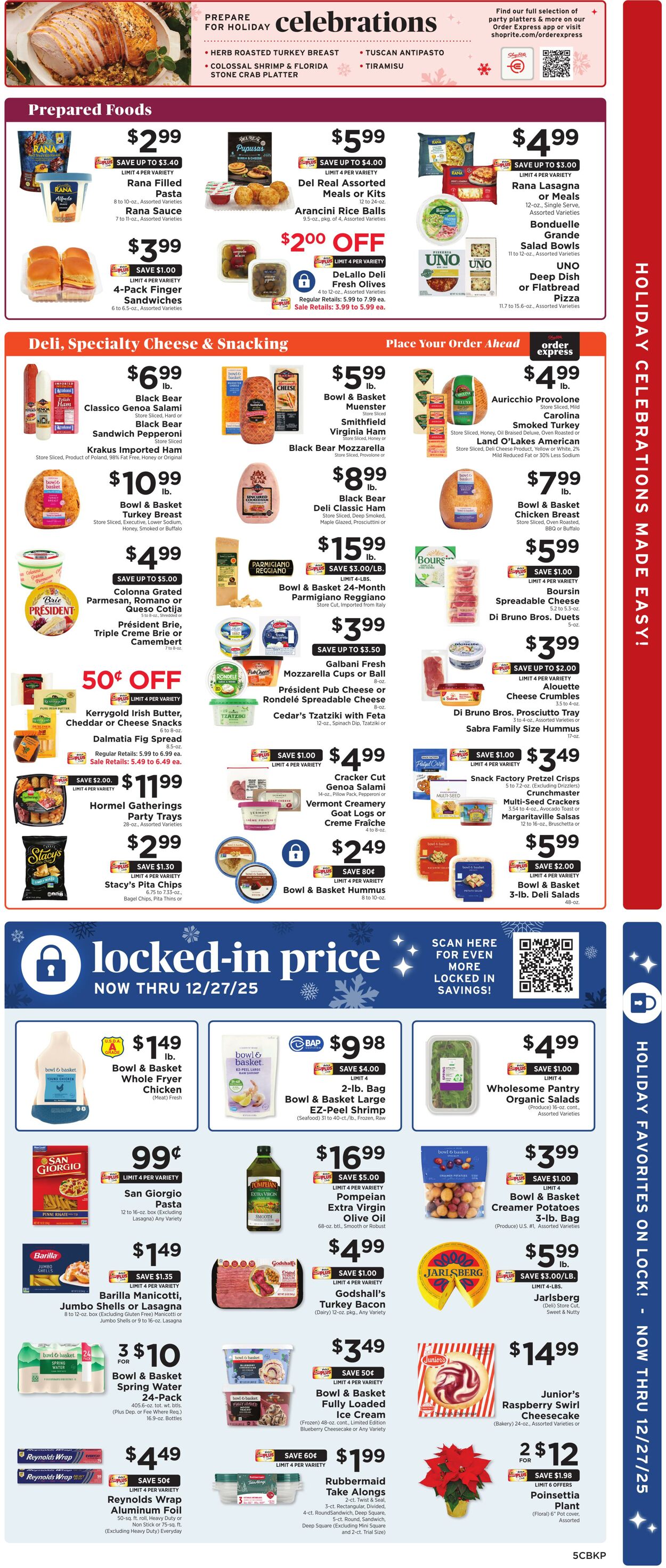 Weekly ad ShopRite 12/11/2025 - 12/20/2025