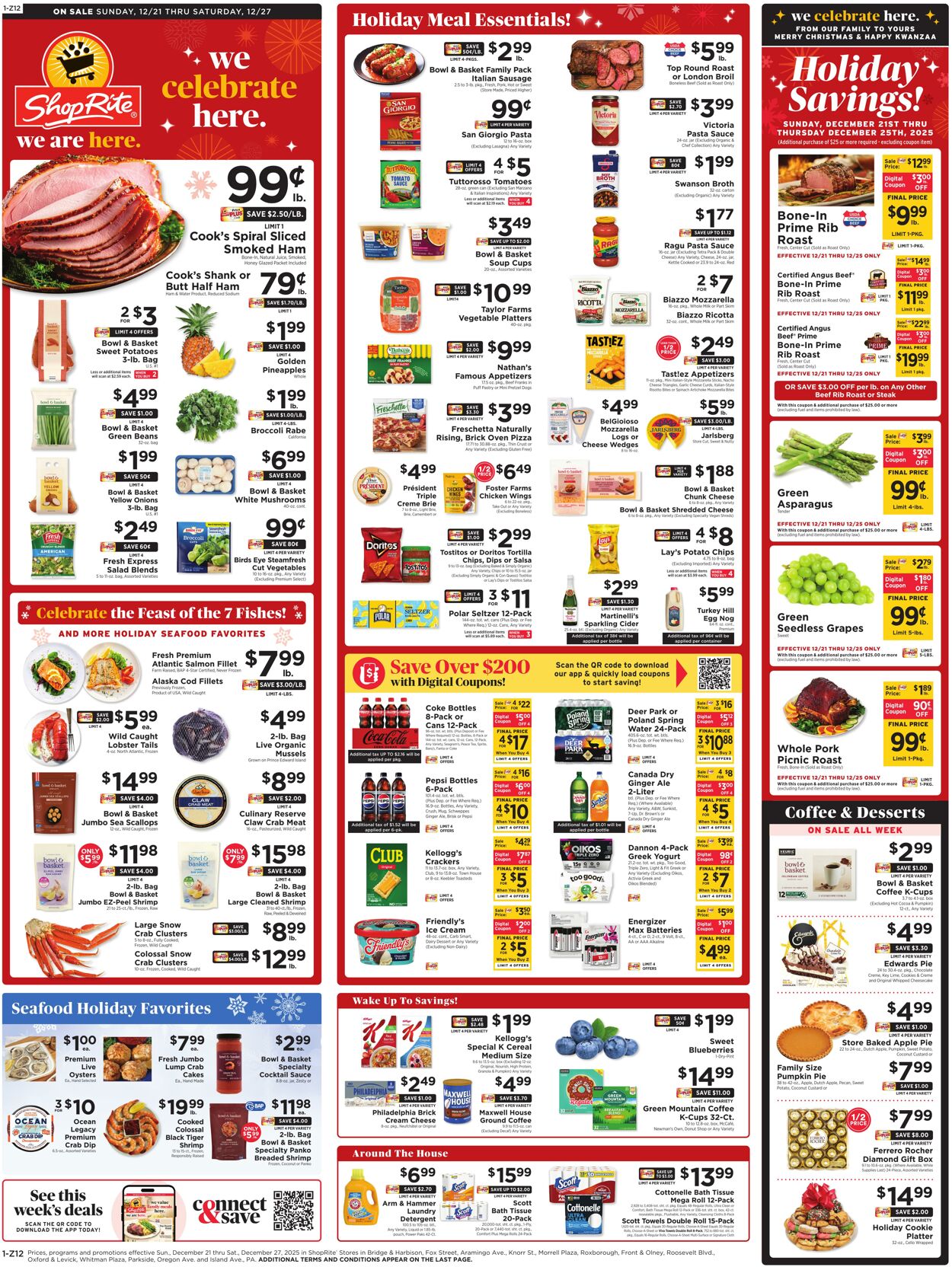 Weekly ad ShopRite 12/18/2025 - 12/27/2025