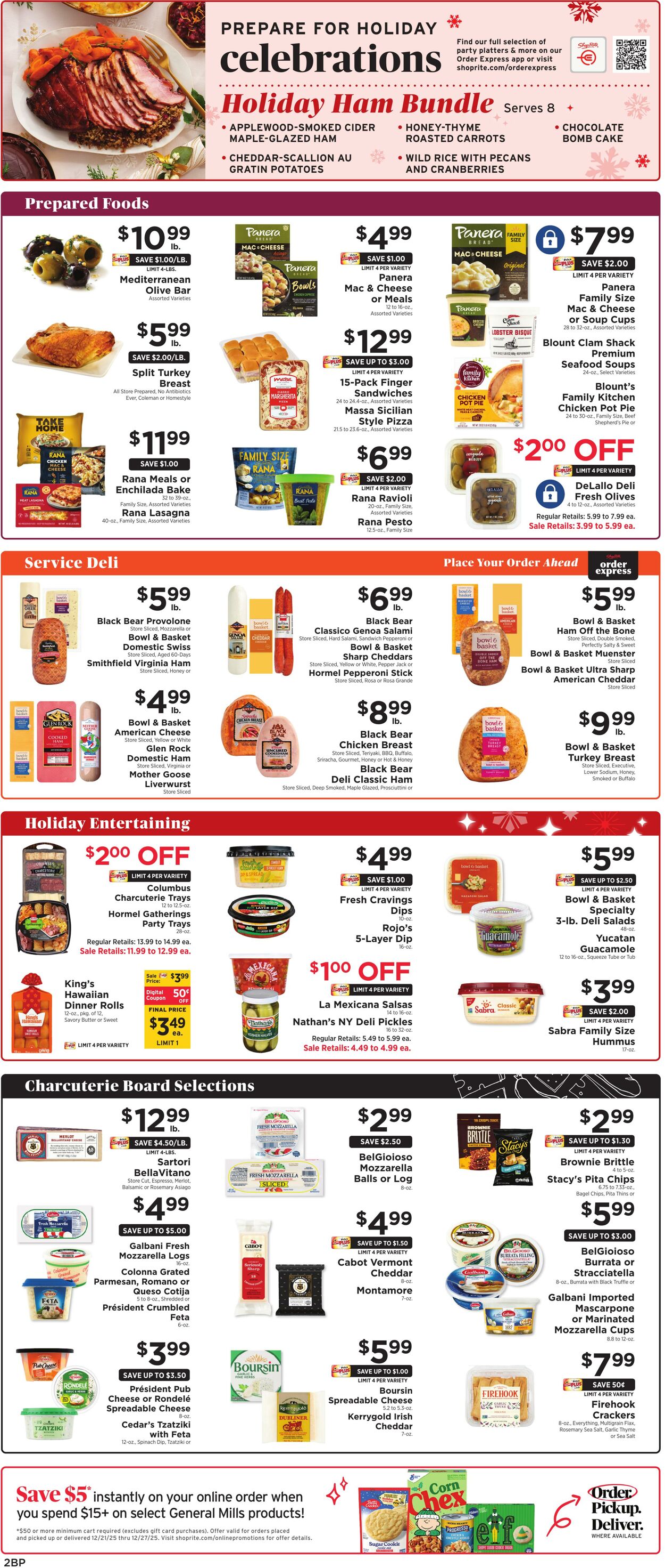 Weekly ad ShopRite 12/18/2025 - 12/27/2025