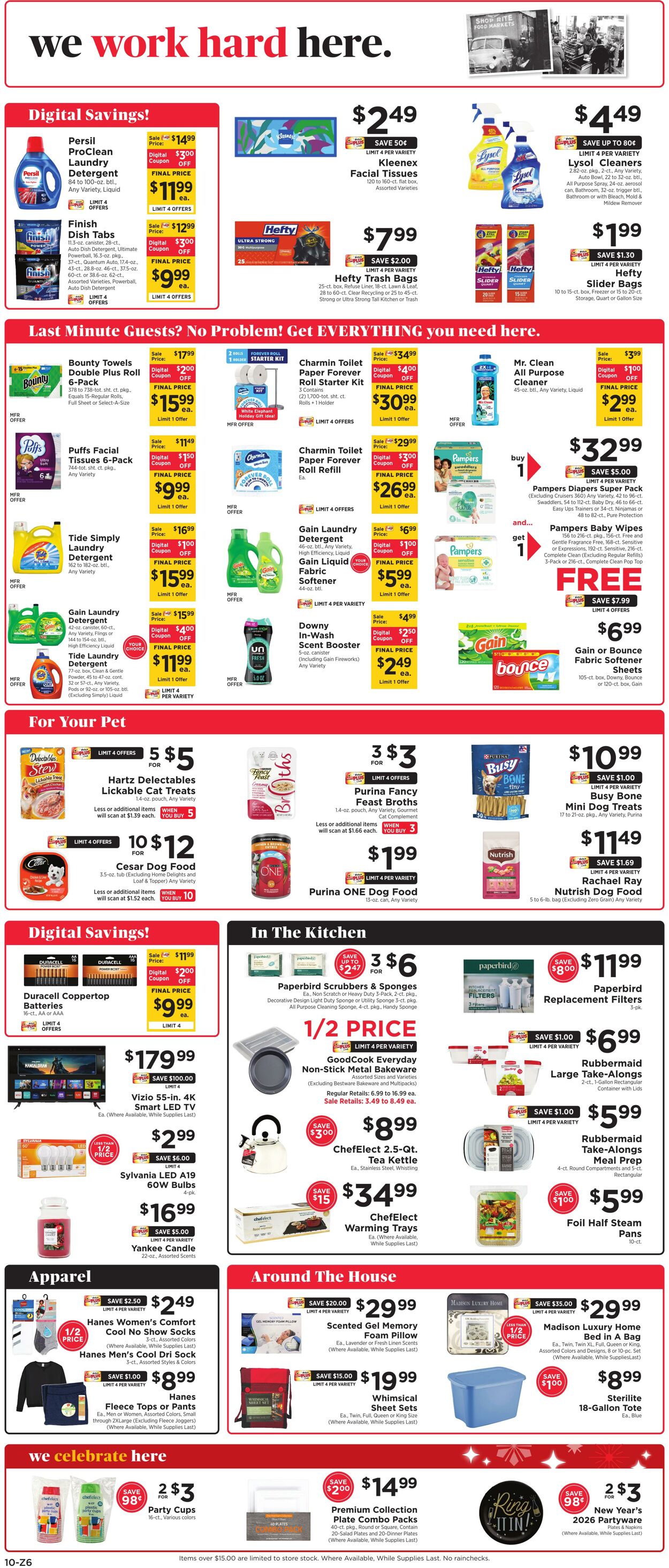 Weekly ad ShopRite 12/18/2025 - 12/27/2025