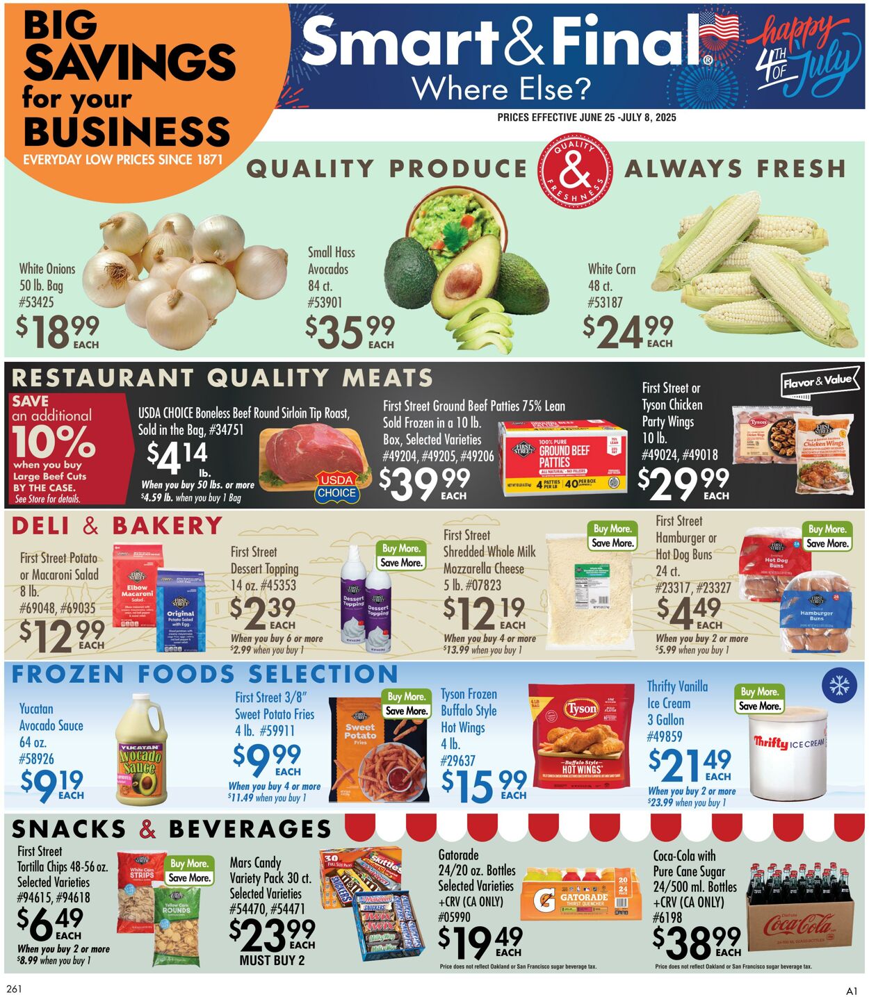 Weekly ad Smart and Final 06/24/2025 - 07/08/2025
