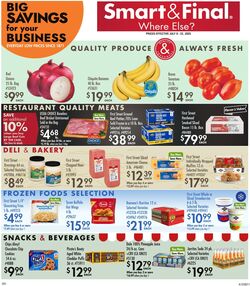 Weekly ad Smart and Final 07/08/2025 - 07/22/2025