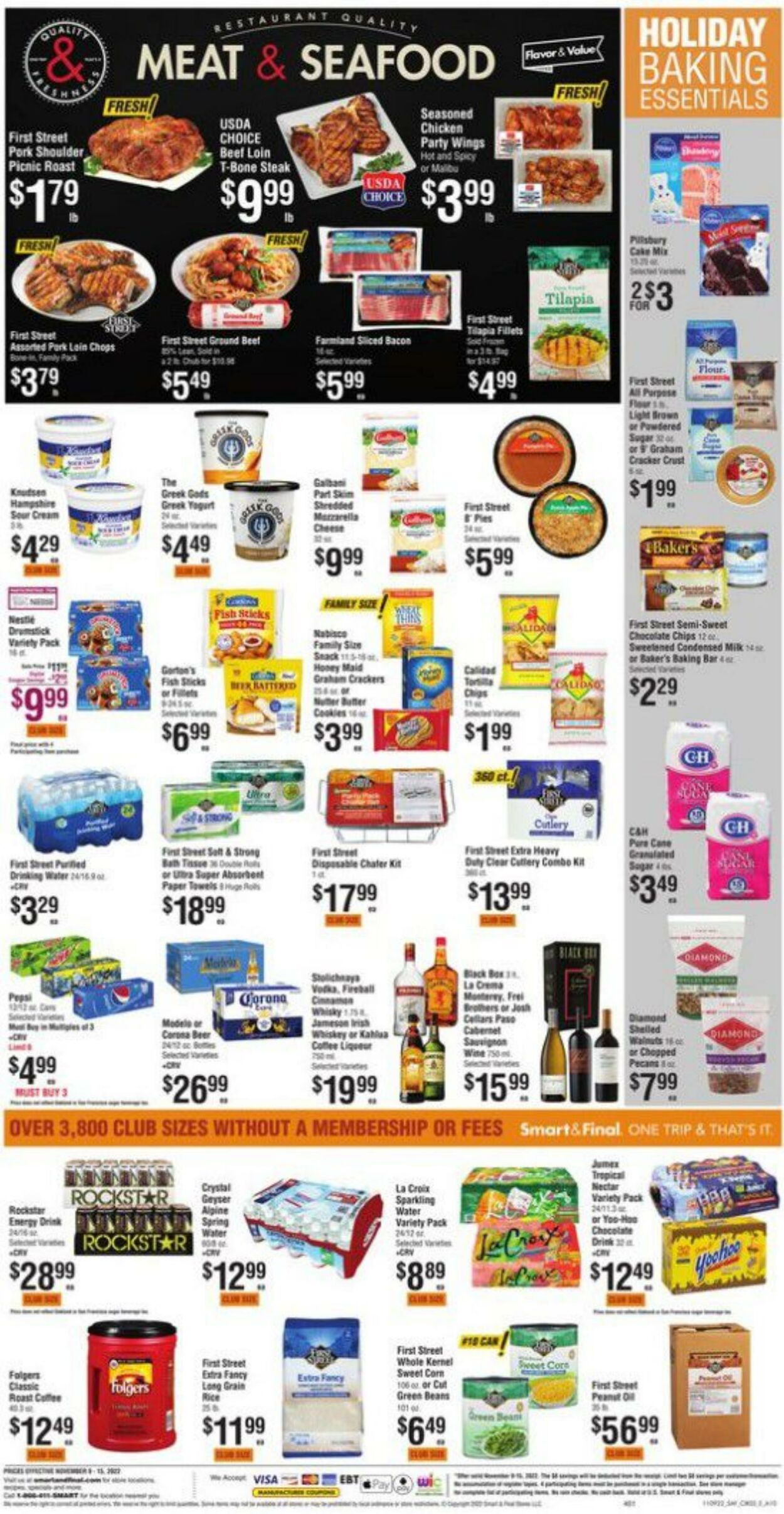 Weekly ad Smart and Final 11/09/2022 - 11/15/2022