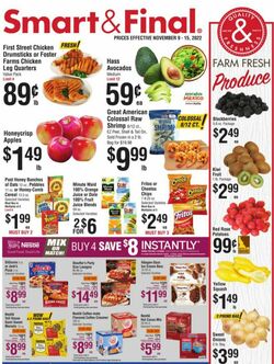 Weekly ad Smart and Final 11/09/2022-11/15/2022