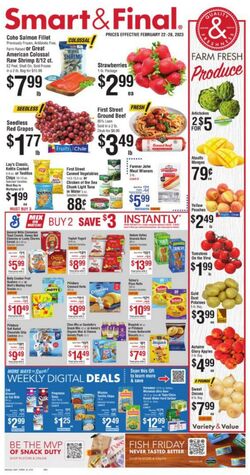 Weekly ad Smart and Final 02/22/2023 - 02/28/2023
