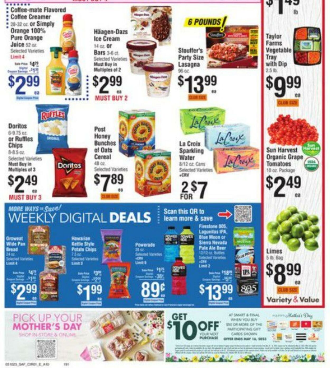 Weekly ad Smart and Final 05/10/2023 - 05/16/2023