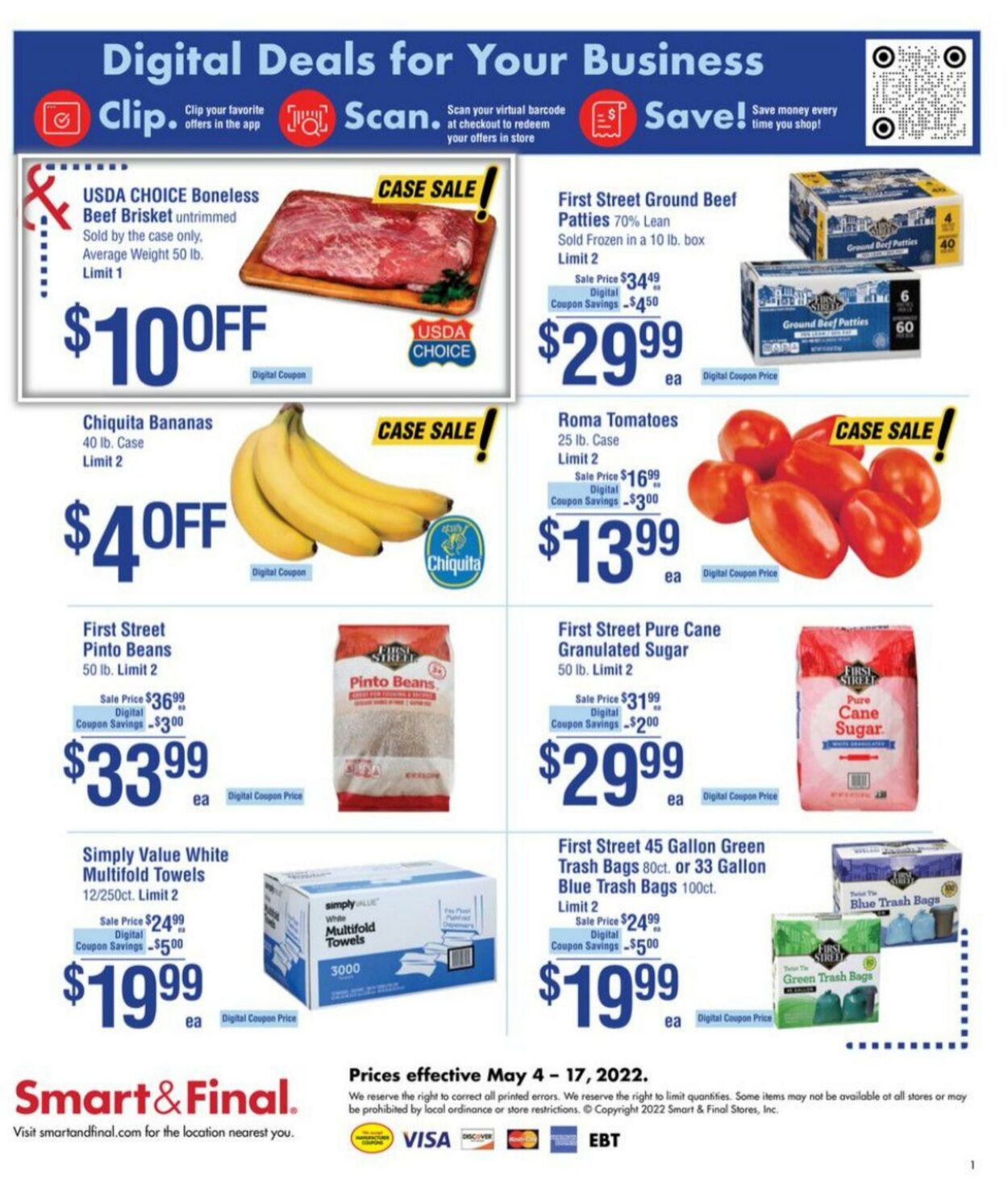 Weekly ad Smart and Final 05/04/2022 - 05/17/2022