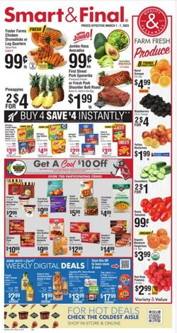 Weekly ad Smart and Final 03/01/2023 - 03/07/2023
