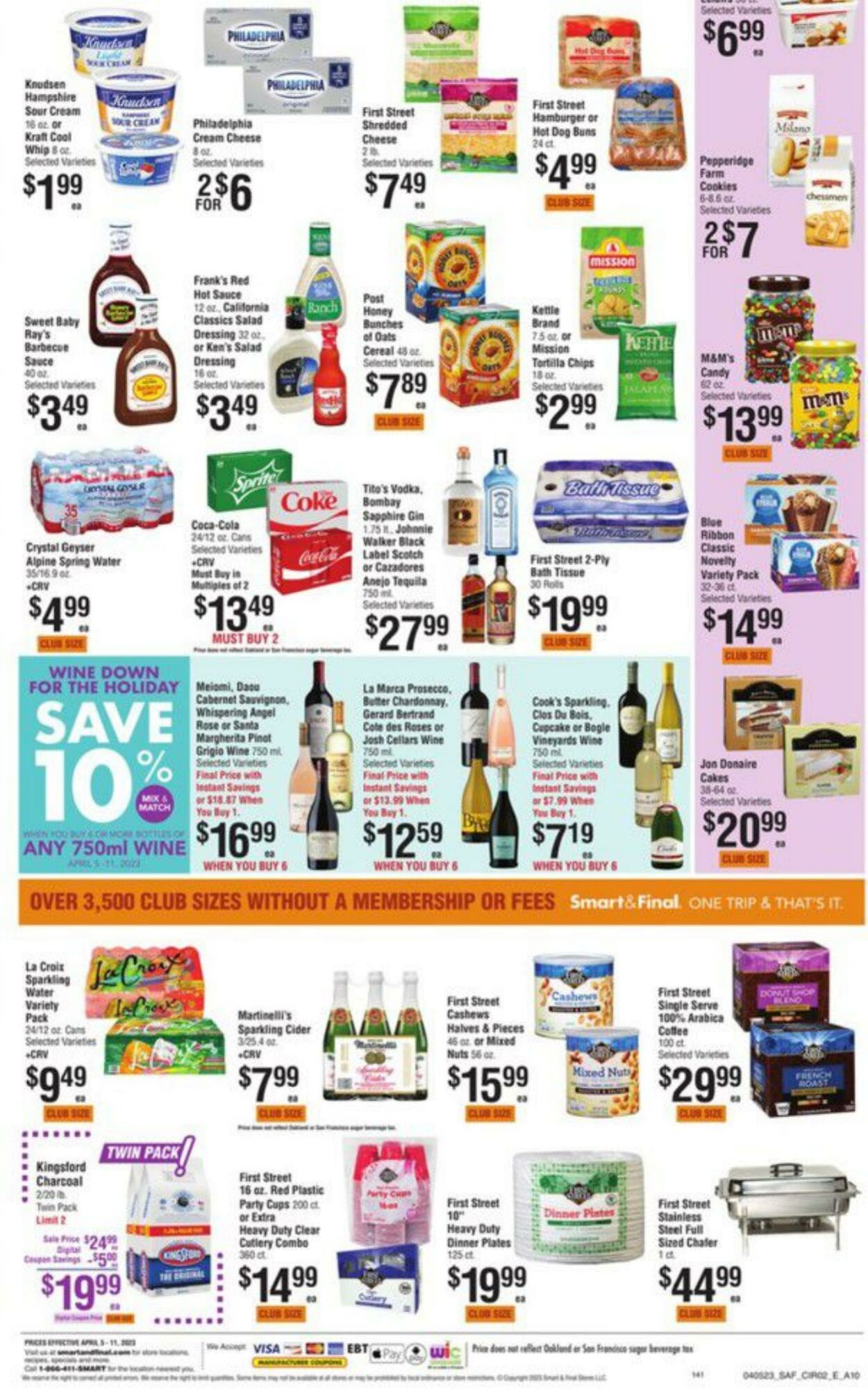 Weekly ad Smart and Final 04/05/2023 - 04/11/2023