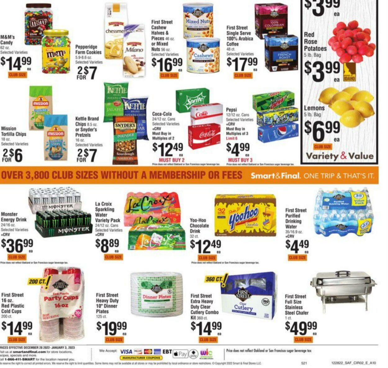 Weekly ad Smart and Final 12/28/2022 - 01/03/2023