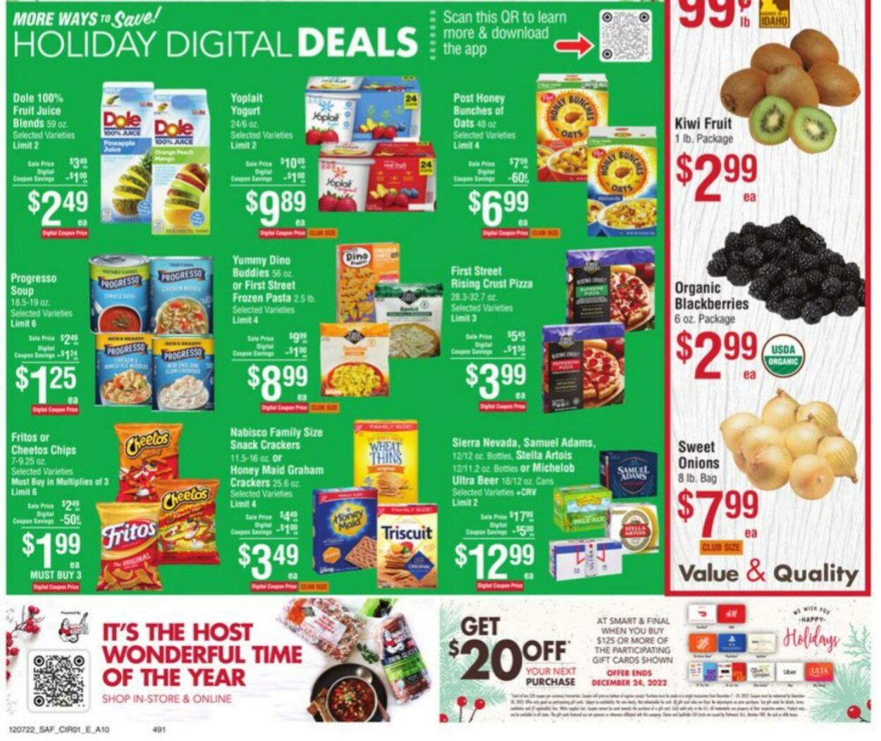 Weekly ad Smart and Final 12/07/2022 - 12/13/2022