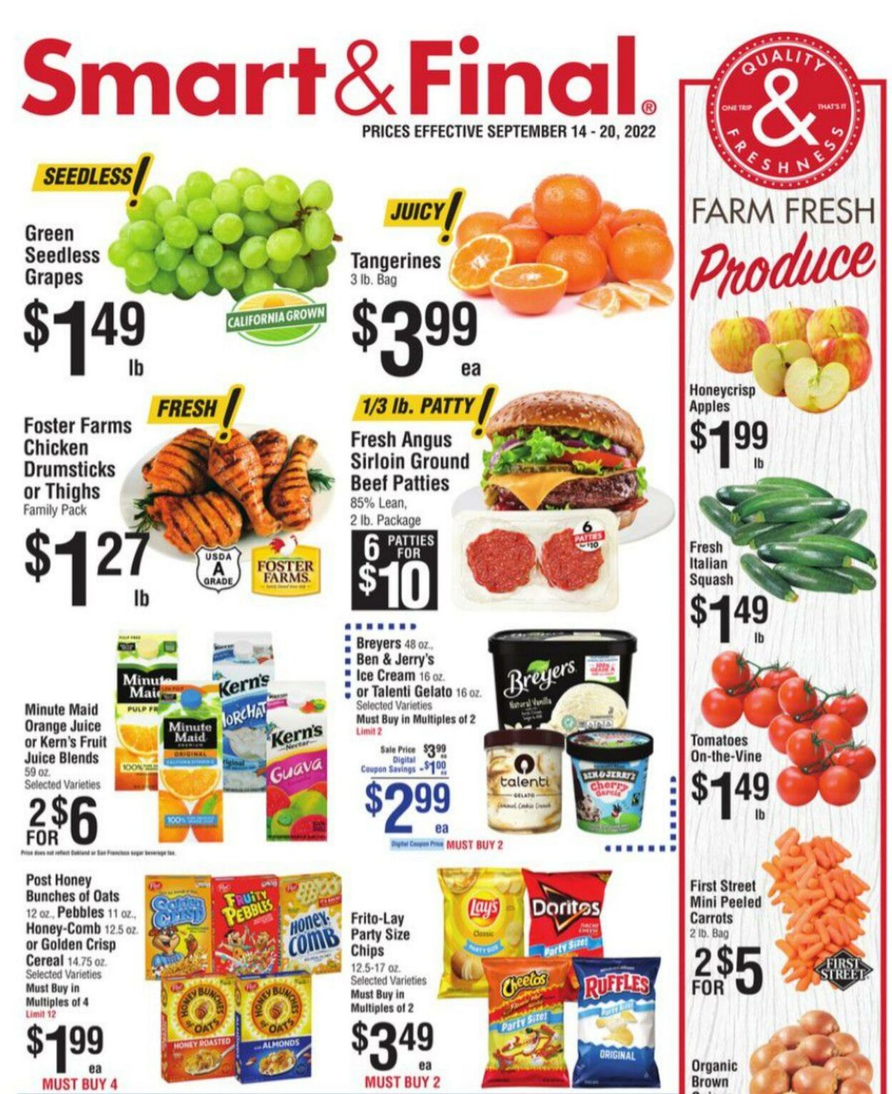 Weekly ad Smart and Final 09/14/2022 - 09/20/2022