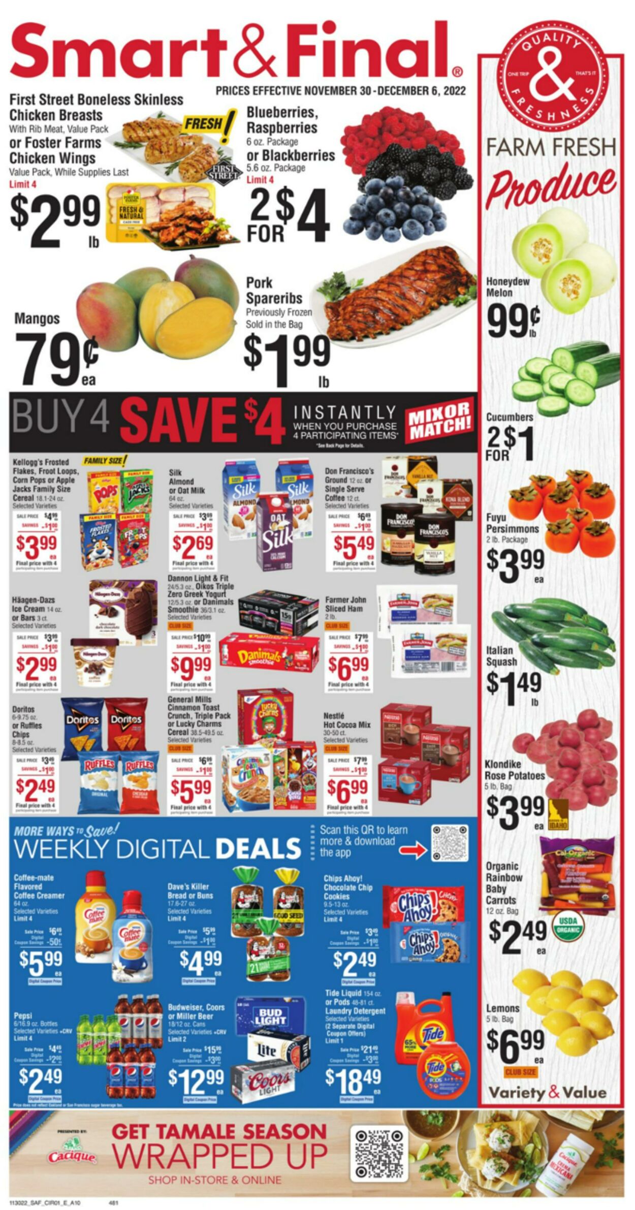Weekly ad Smart and Final 11/30/2022-12/06/2022