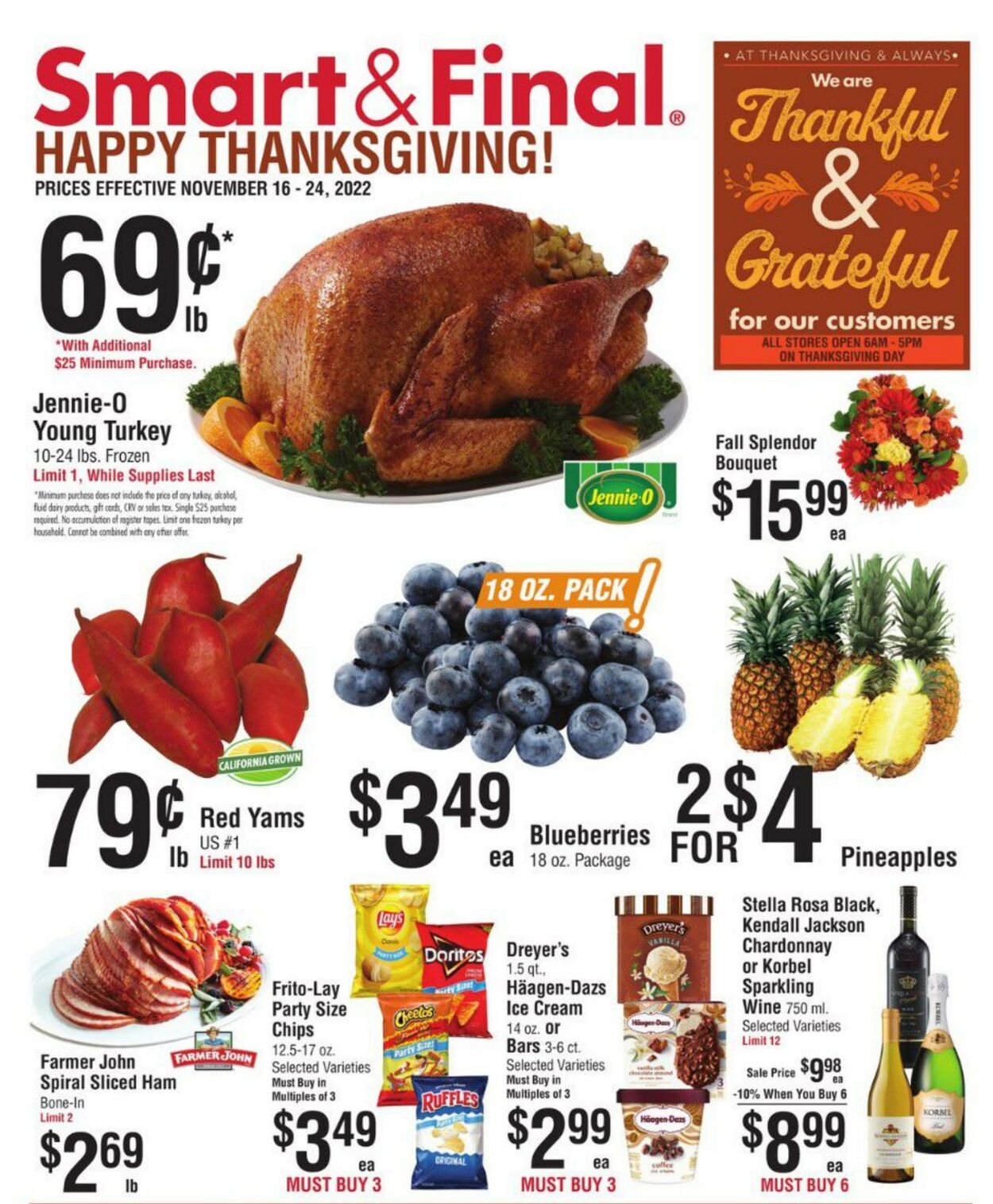 Weekly ad Smart and Final 11/16/2022 - 11/24/2022