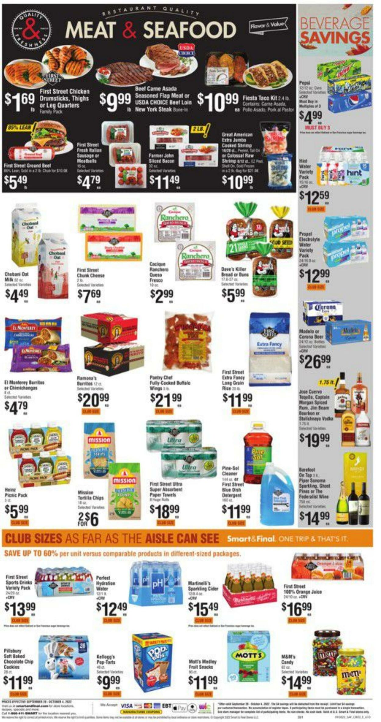 Weekly ad Smart and Final 09/28/2022 - 10/04/2022