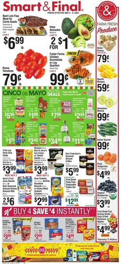 Weekly ad Smart and Final 05/03/2023 - 05/09/2023