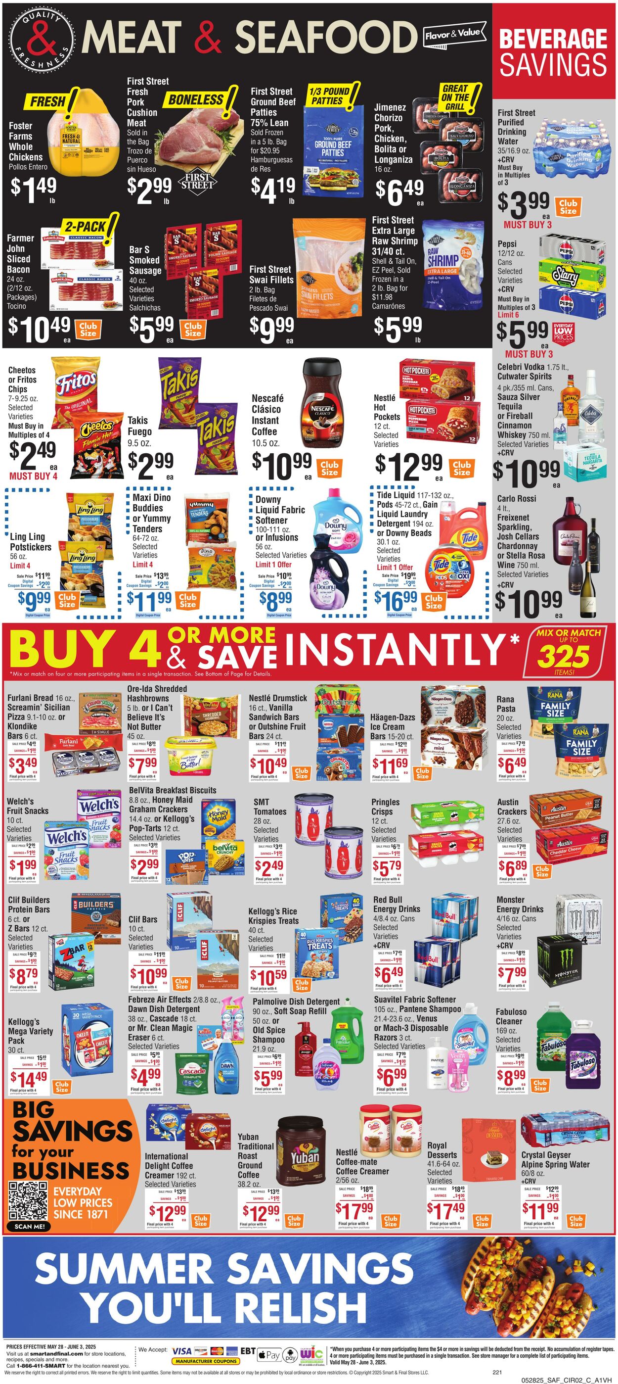 Weekly ad Smart and Final 05/30/2025 - 06/03/2025