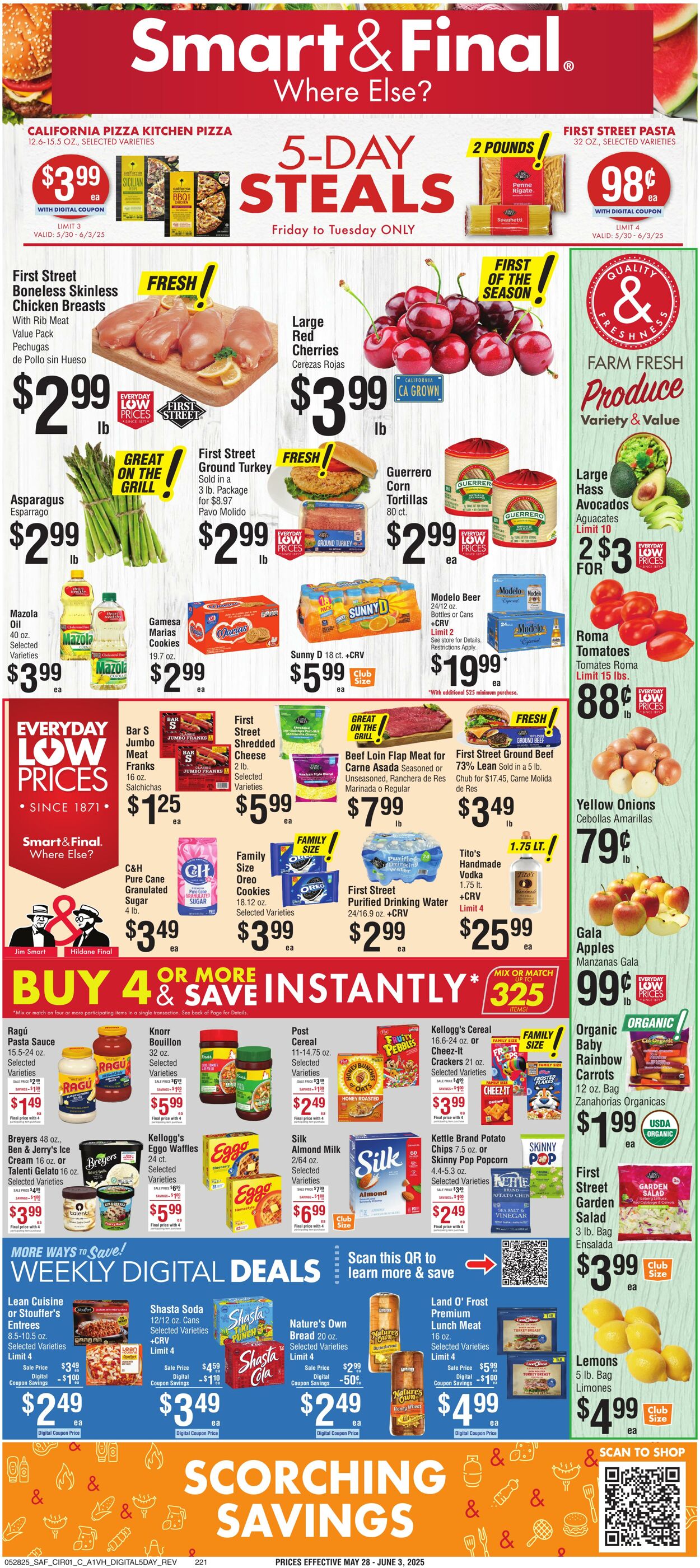 Weekly ad Smart and Final 05/30/2025 - 06/03/2025