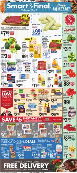 Weekly ad Smart and Final 06/10/2025 - 06/12/2025