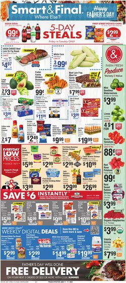Weekly ad Smart and Final 06/13/2025 - 06/17/2025