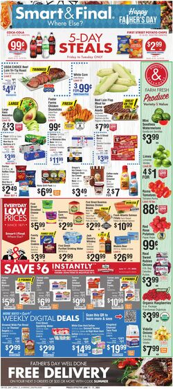 Weekly ad Smart and Final 06/13/2025 - 06/17/2025