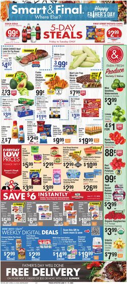 Weekly ad Smart and Final 06/13/2025 - 06/17/2025