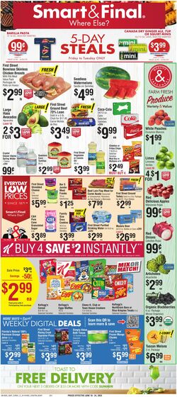 Weekly ad Smart and Final 06/20/2025 - 06/24/2025