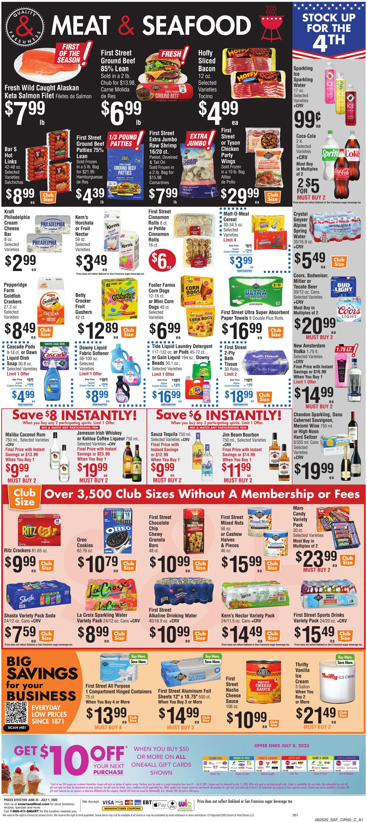 Weekly ad Smart and Final 06/27/2025 - 07/01/2025